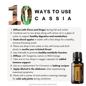 dōTERRA Cassia Essential Oil - 15ml