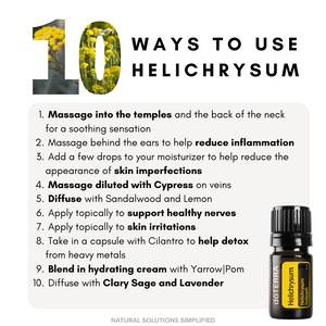 Olio essenziale dōTERRA Helichrysum - 5ml
