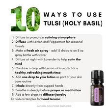 Load image into Gallery viewer, dōTERRA Tulsi (5 ml)